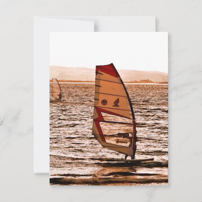 WINDSURFEINLADUNG (Vorderseite)