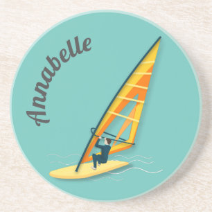 Windsurfen Getränkeuntersetzer