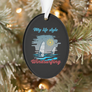 Windsurfen ist mein Lebensstil Ornament