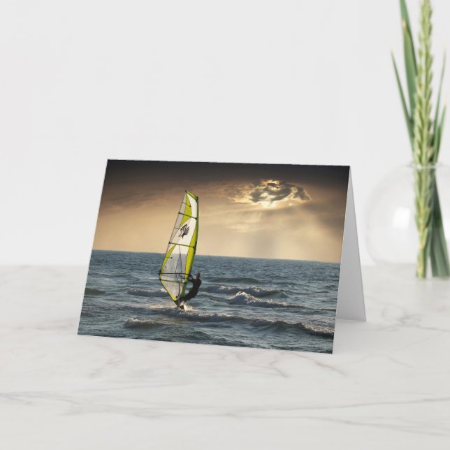 Windsurfen Karte (Vorderseite)