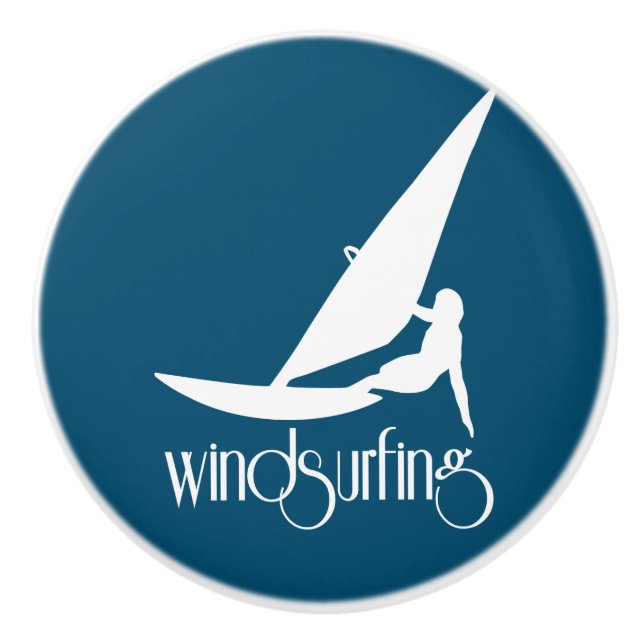 Windsurfen Keramikknauf (Vorderseite)