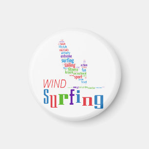 Windsurfen Magnet