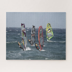 Windsurfen Ozeanwellen Sport Surfen