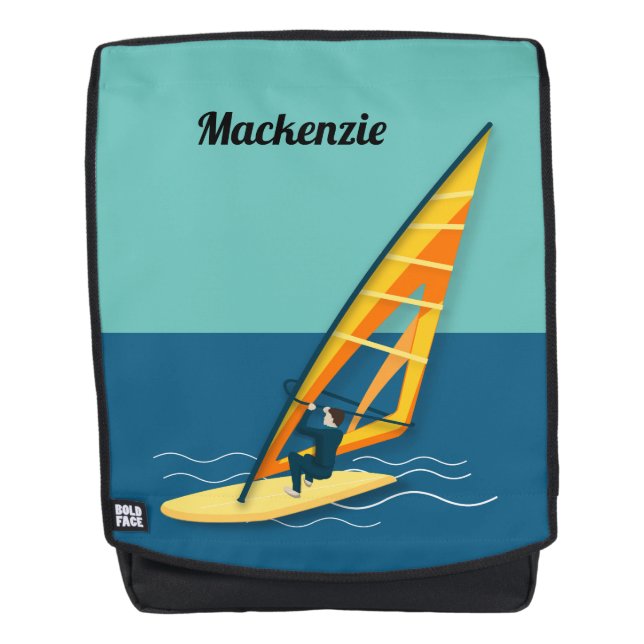 Windsurfen Rucksack (Vorderseite)