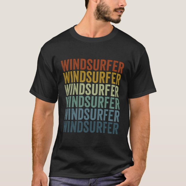 Windsurfen T-Shirt (Vorderseite)