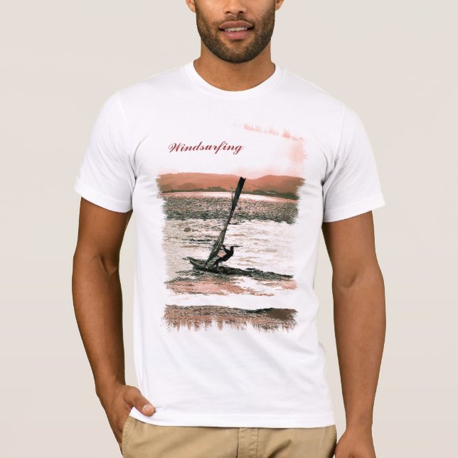 WINDSURFEN T-Shirt (Vorderseite)