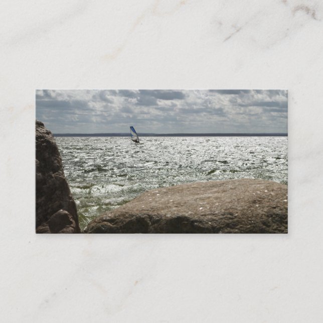 Windsurfen - Visitenkarte (Vorderseite)