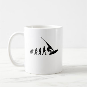 Windsurfer Evolution Windsurfen Surfen Surfen Kaffeetasse