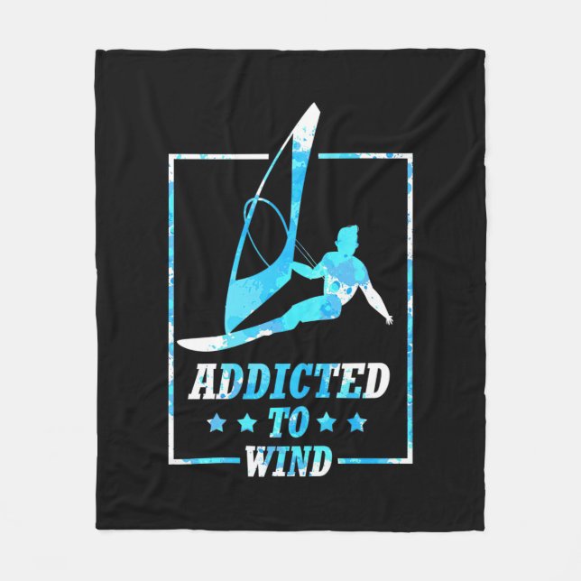 Windsurfer Fleecedecke (Vorderseite)