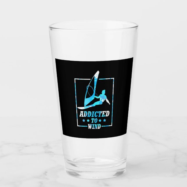 Windsurfer Glas (Vorderseite)
