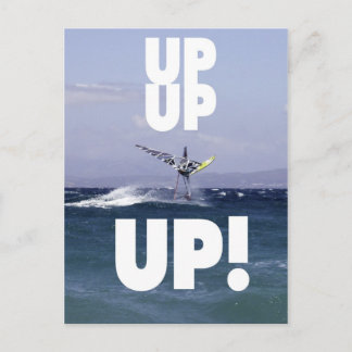 Windsurfer in der Air Postcard Postkarte