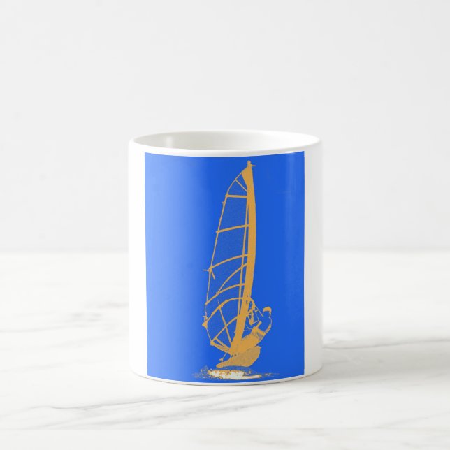 Windsurfer Kaffeetasse (Mittel)
