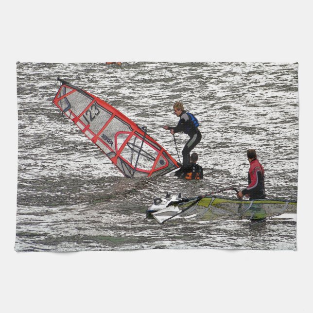 WINDSURFERS GESCHIRRTUCH (Horizontal)
