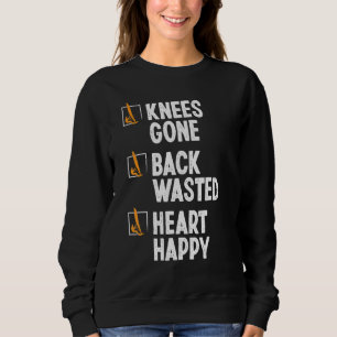 Windsurfing Knie Verletzung Rückenschmerzen Lustig Sweatshirt