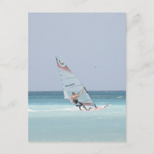 Windsurfing Postkarte