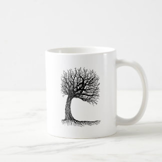 windswept Baum des Lebens Kaffeetasse