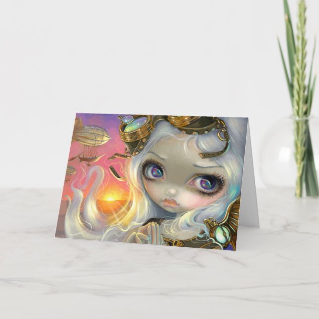 "Windswept" Gruß-Karte Karte (Vorderseite)