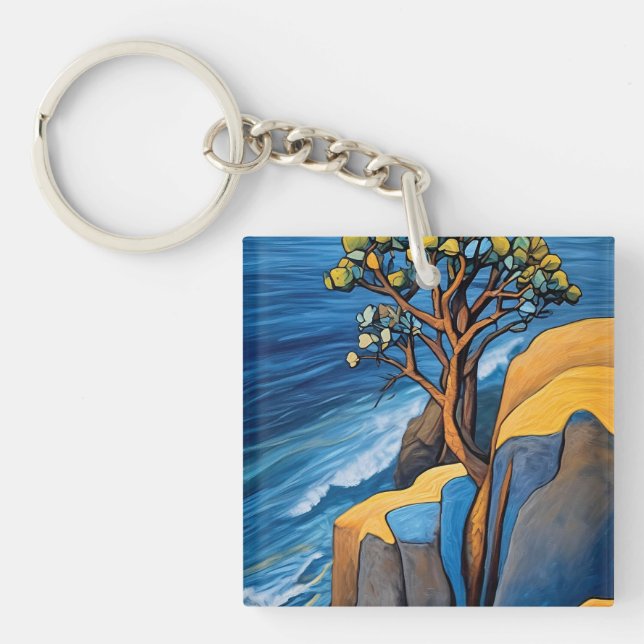 WindSwept Serenity Schlüsselanhänger (Vorderseite)