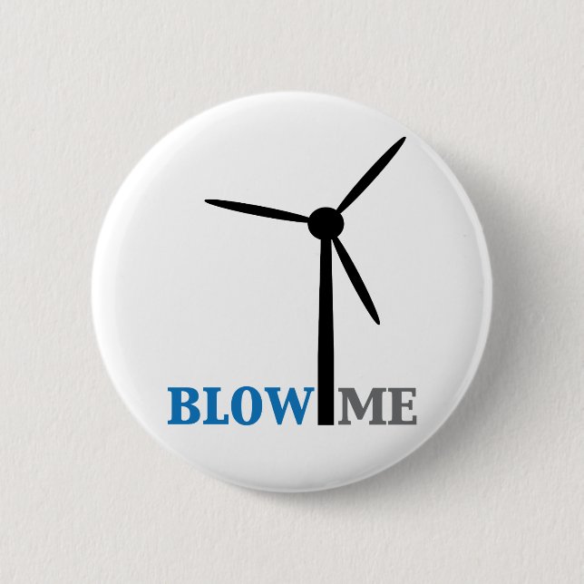 Windturbine Button (Vorderseite)