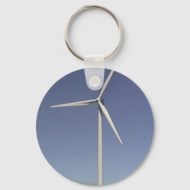 Windturbine Schlüsselanhänger (Vorderseite)