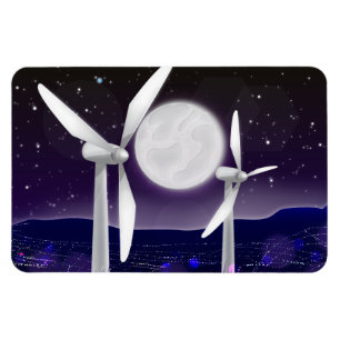 Windturbinen Magnet