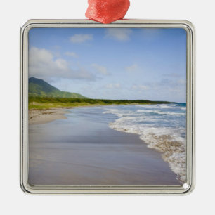 Windward Beach, Nevis Ornament Aus Metall