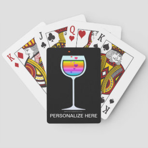 WINE ART PERSONALISIERBARE SPIELKARTEN