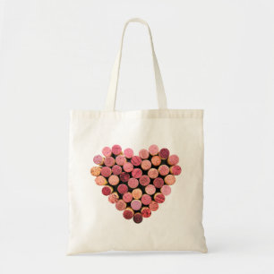 Wine Cork Heart Bag Tragetasche