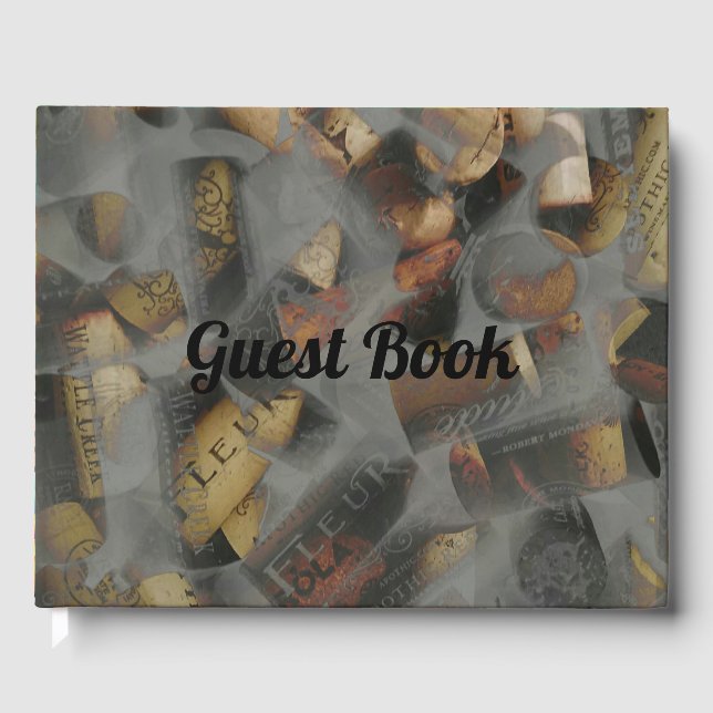 Wine Cork Medley Gästebuch (Vorderseite)