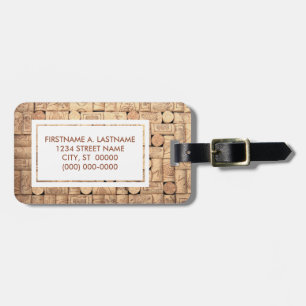 Wine Corks Gepäckmarke Gepäckanhänger
