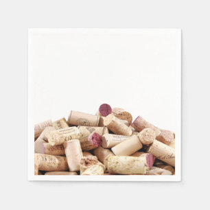 Wine Corks Napkins Serviette