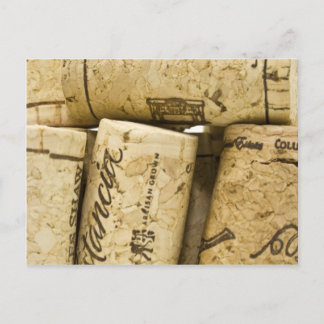 Wine Corks Postkarte