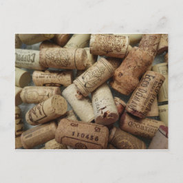 Wine Corks Postkarte