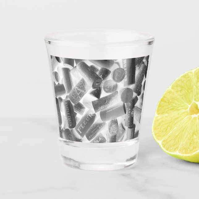 Wine Corks Schnapsglas (Vorderseite)