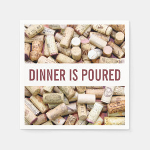 Wine Corks Serviette