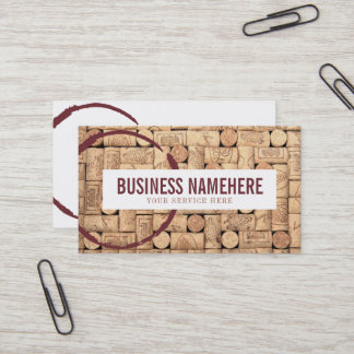 Wine Corks Visitenkarte