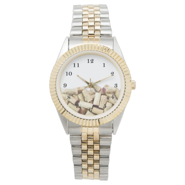 Wine Corks Watch Armbanduhr (Vorderseite)