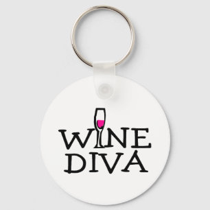 Wine Diva Schlüsselanhänger