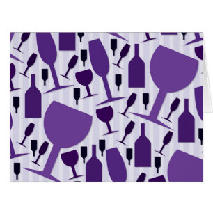 Wine glass pattern