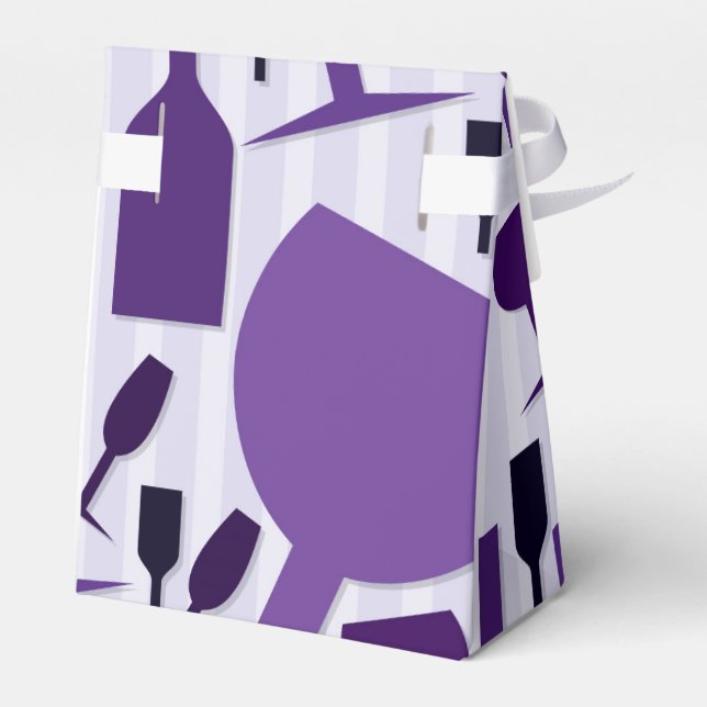 Wine glass pattern geschenkschachtel (Rückseite)