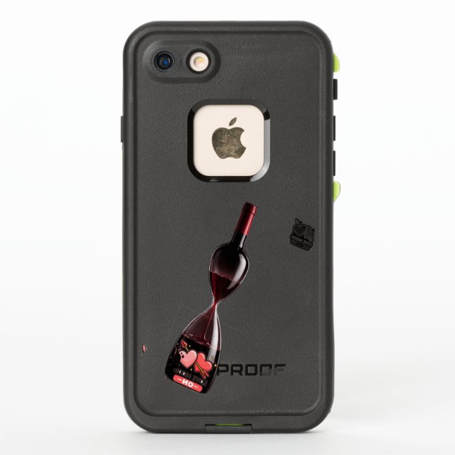 Wine Hourglass - Time Flowers Like Wine  (Rückseite)