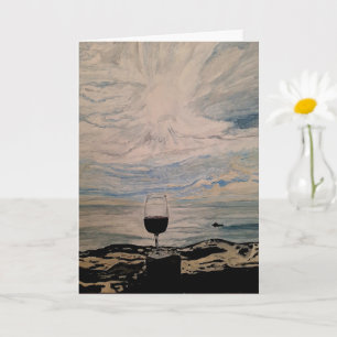 "Wine in Fort Bragg" von AlarsenArtist Karte