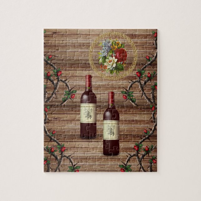 Wine Jigsaw Puzzle (Vertikal)