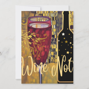 Wine Lover Feiertagskarte