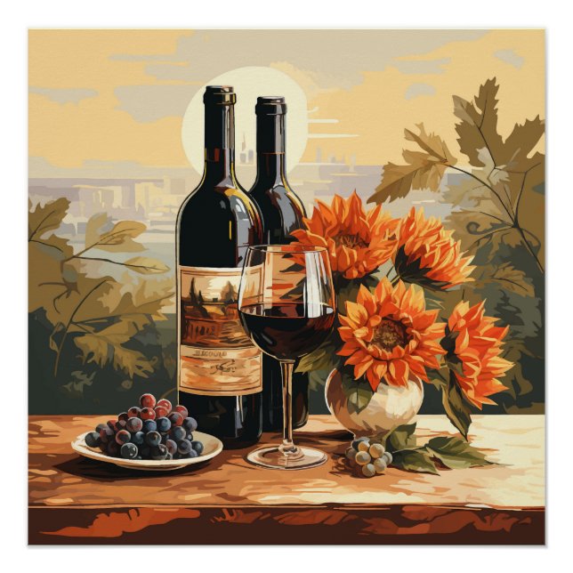 Wine Lover Poster (Vorderseite)