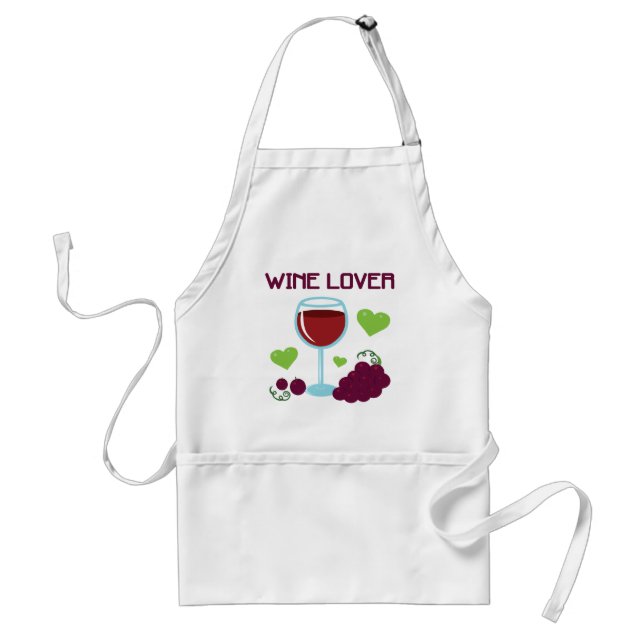 Wine Lover Schürze (Vorne)