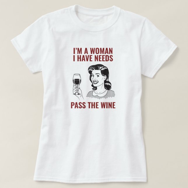 Wine Lover Women T - Shirt (Design vorne)