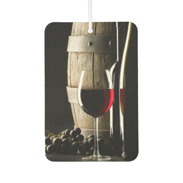 Wine Lovers Car Frische Autolufterfrischer (Vorderseite)