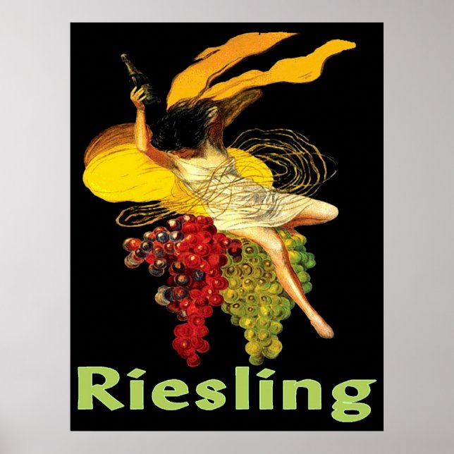 Wine Maid Riesling Poster (Vorne)