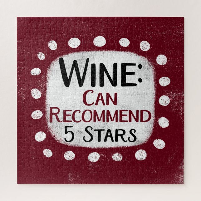 Wine Review 5 Etoiles Jigsaw Puzzle Puzzle (Vertical)